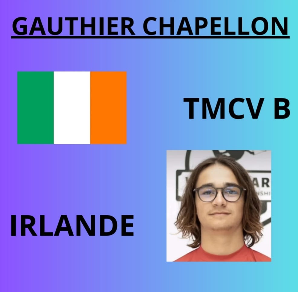 Gauthier Chapellon, PFMP à Cork, Irlande