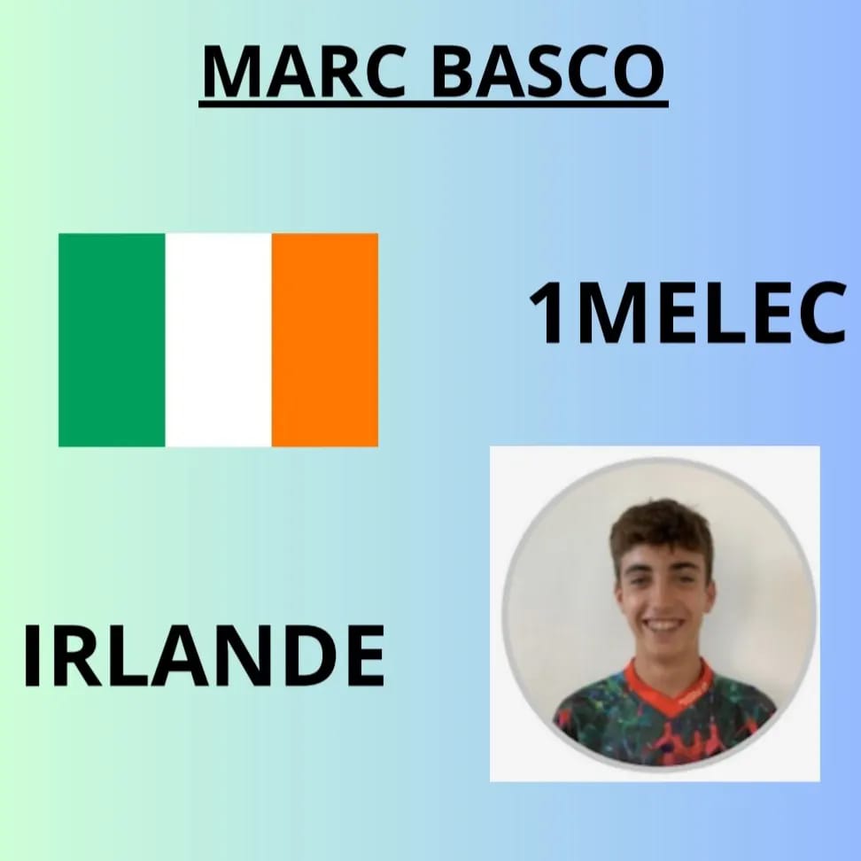Marc Basco, PFMP à Cork, Irlande