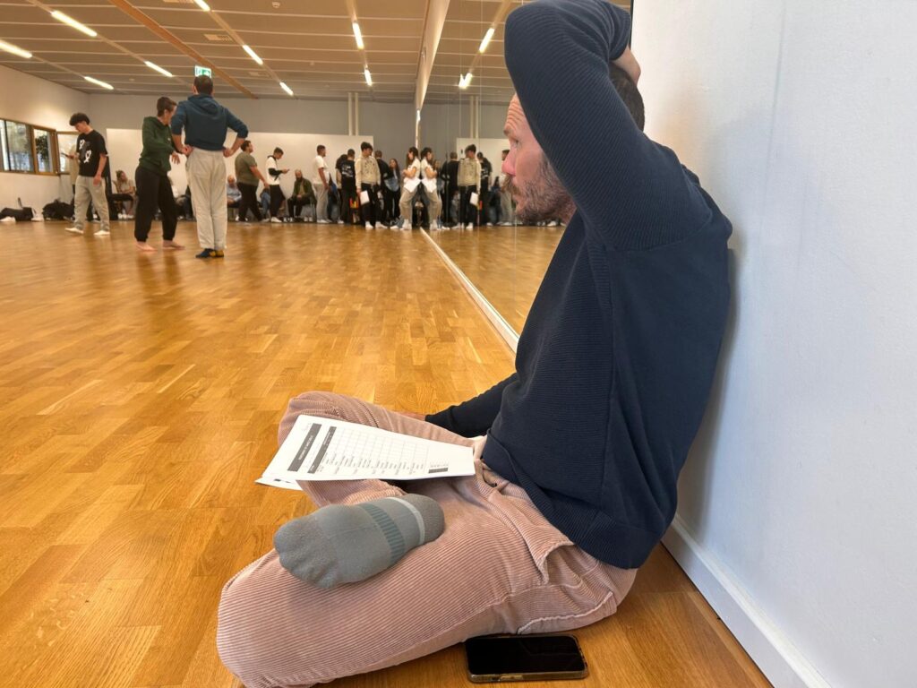 Lionel Turro, profesor francés de educación física: evaluación de las habilidades prácticas de danza