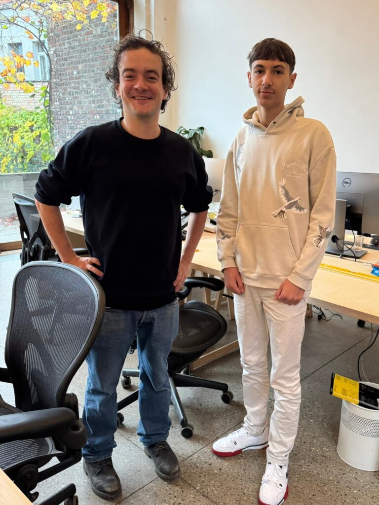 Sohan and his mentor