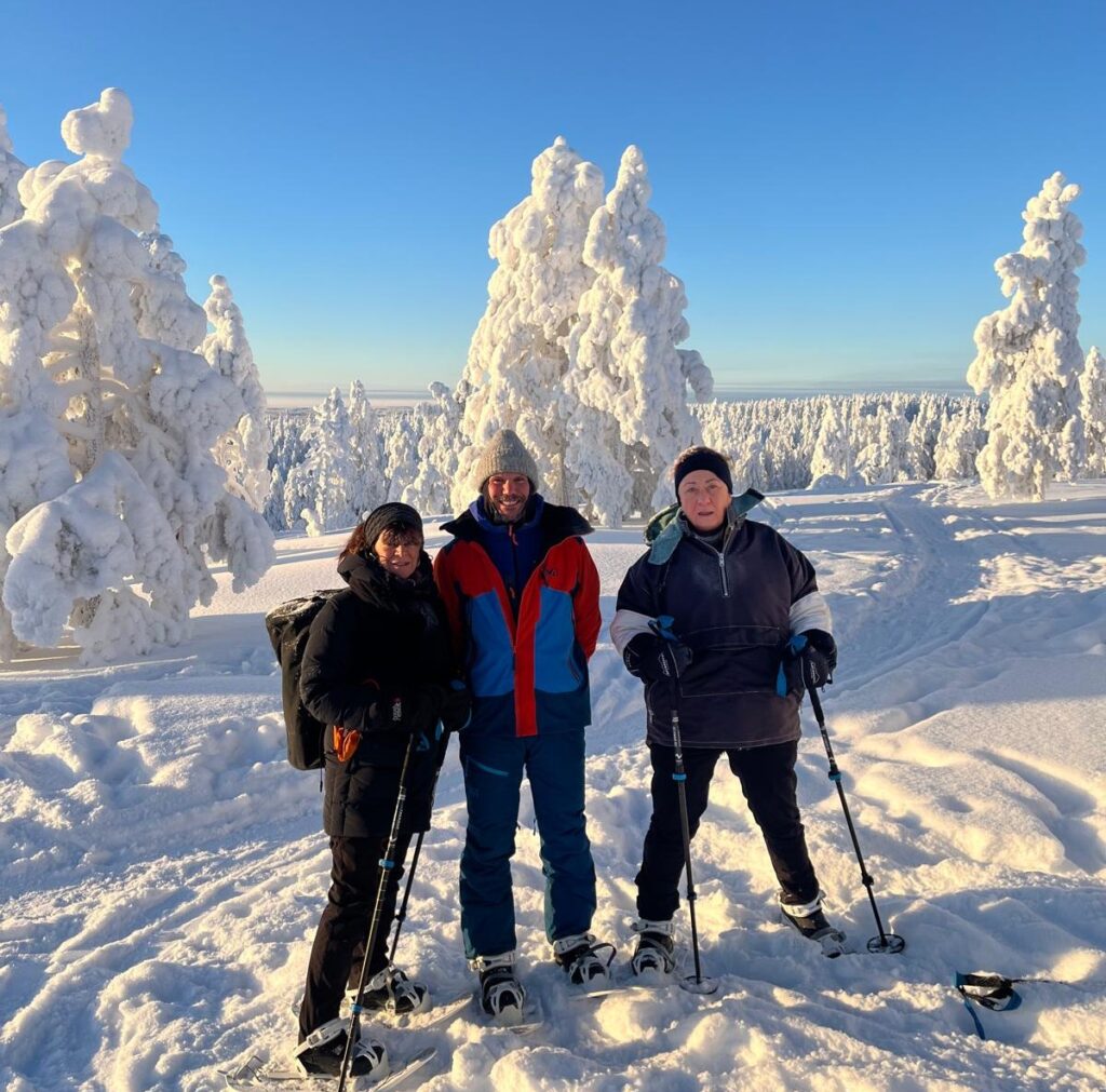 Martine Cid, Lionel Turro y Anne Campilla: descubriendo la naturaleza de Laponia