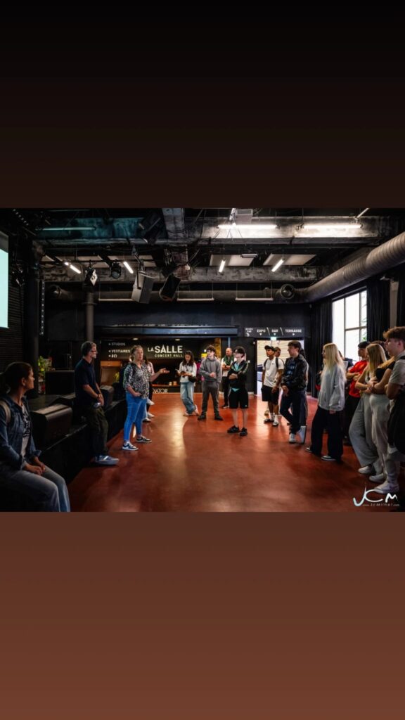 Visite guidée du Mediator - salle de spectacle perpignanaise.

